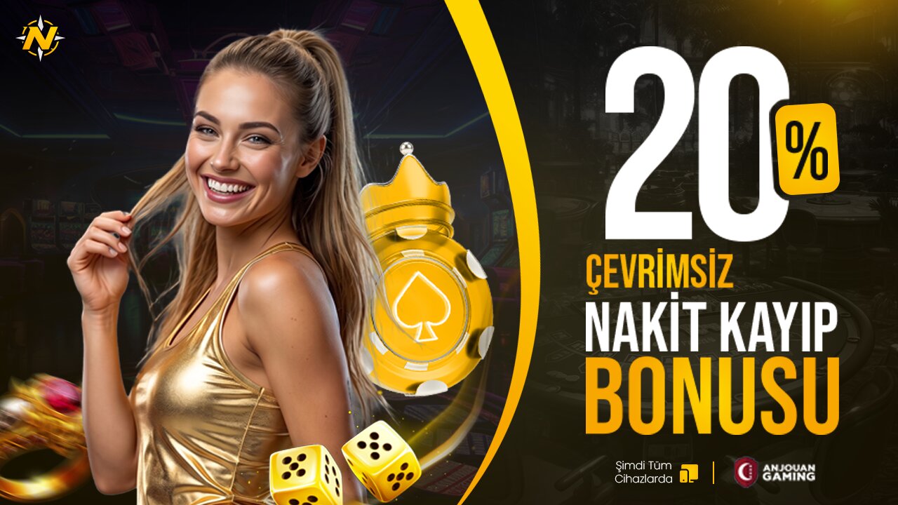 Natobet %20 çevrimsiz nakit kayıp bonusu kampanya görseli